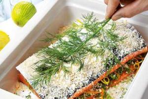 Маринований лосось