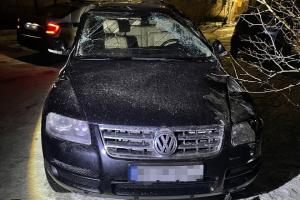 Сбил дорожный знак и уехал: в Северодонецке патрульные задержали виновника ДТП