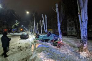 Родители не знали: В Лисичанске подросток совершил ДТП (фото)