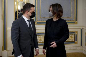 Зеленський провів зустріч з міністром закордонних справ Німеччини