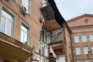 У Харкові обвалився 4-поверховий будинок