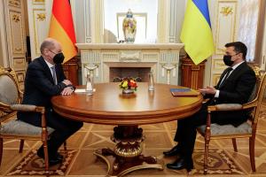 Зеленський зустрівся з Шольцем: говорили про особливий статус Донбасу, санкції, "Північний потік-2"