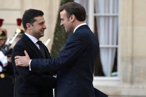 Макрон прибув на переговори із Зеленським