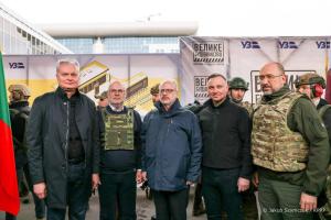 В Украину прибыли президенты Польши, Эстонии, Литвы и Латвии