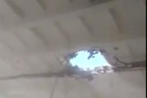 "Был спортзал - и нет спортзала": В сети появилось видео "прилета" в одну из школ Лисичанска