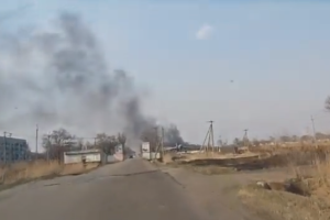 В российском Уссурийске загорелась авиабаза оккупационных войск