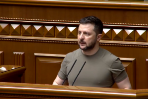 Зеленський виступив у Верховній Раді після Джонсона: про що говорив