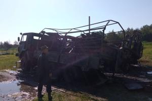 В окупантів у Брянській області згоріла військова техніка: фото