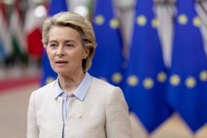 В Украину приехала глава Еврокомиссии Урсула фон дер Ляйен