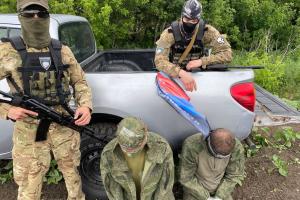 На Луганщині легіон "Свобода Росії" взяв у полон окупантів із "ЛДНР"