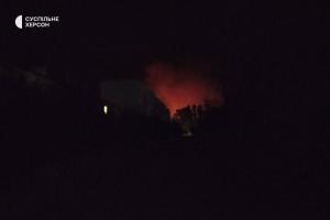 "Наши влупили": в оккупированном Скадовске - вечерний "хлопок"