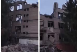 У мережі показали наслідки ще однієї "бавовни" у Лисичанську: зруйновано базу окупантів