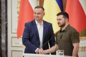 Зеленський вніс у Раду законопроєкт про надання полякам особливого статусу в Україні, - Дуда