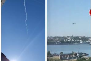 "Бавовна" в Крыму продолжается: взрывы в Евпатории и Бахчисарае, работает ПВО