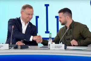 Дуда попросил Зеленского показать ему украинский Крым