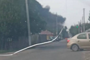 В окупованому Старобільську вибухнуло авто з колаборантом: відео