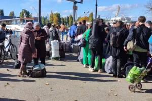 На Херсонщині окупанти намагаються зам'яти паніку на тлі масової "евакуації" з правого берега, - ISW