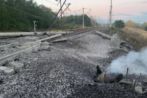 В Белгородской области в железную дорогу прилетели ракеты