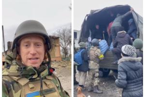 Як евакуювали мешканців звільненої Стельмахівки на Луганщині: відео