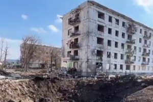 Разбомблена ТЭЦ и танки в лесу: В сети опубликовали новое видео из Кременной