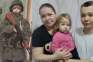 "Відчепіться від дітей!": 9-річного хлопчика з Лисичанська окупанти зробили своїм "талісманом"