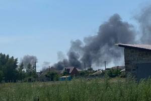 "Украинский ответ не заставил себя ждать": В Геническе и Скадовске прилетело по базе РФ - видео
