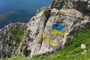 Активисты в Крыму провели рейд ко Дню крымско-татарского флага - фото