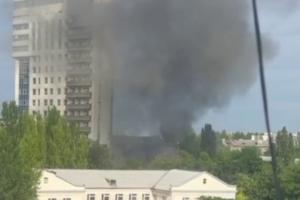 У Луганськ та Донецьк завітала "бавовна" - відео