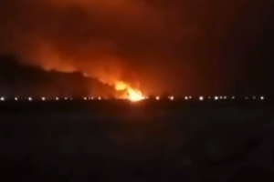 Вибухи в Росії: у Волгоградській області здійнялась пожежа на військовій частині