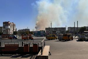 Задымленное небо: что вызвало масштабный пожар в оккупированном Луганске?