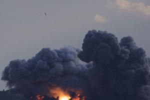 Страшна пожежа відбулася в Одесі після ракетного удару російських окупантів