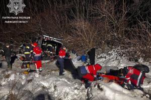 Трагедія на Львівщині: п'яний водій спровокував потрійну ДТП із сімома загиблими