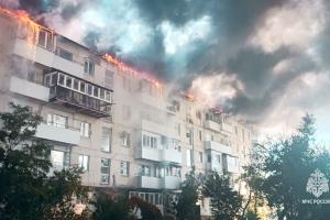 14 вересня в окупованому Сіверськодонецьку Луганської області, як вже повідомлялося раніше, сталася велика пожежа, що охопила житловий багатоповерховий будинок на вулиці Богдана Хмельницького (колишня Гагаріна).
