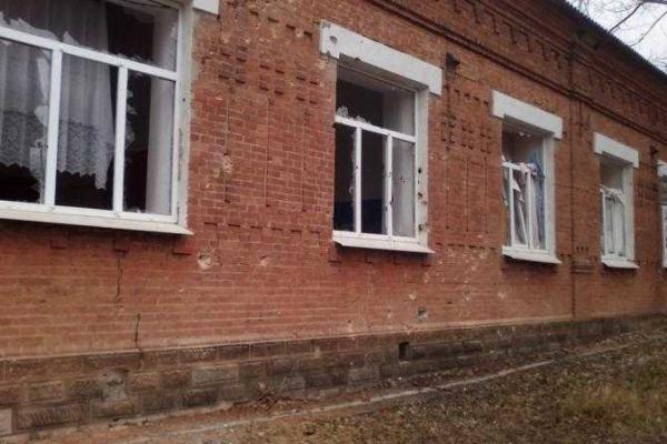 На Луганщине разрушен противотуберкулезный санаторий