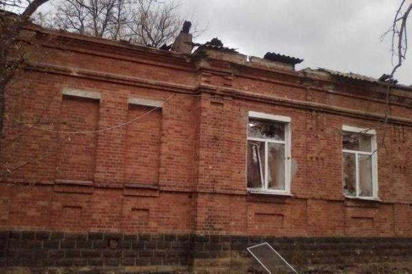 На Луганщине разрушен противотуберкулезный санаторий