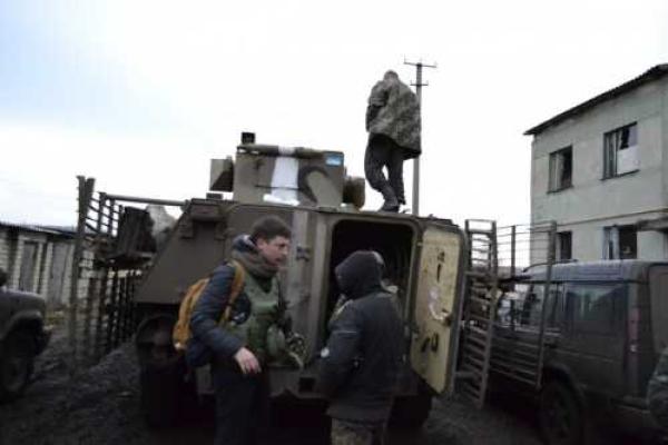 Будни украинских бойцов на передовых позициях в Крымском Будни украинских бойцов на передовых позициях в Крымском