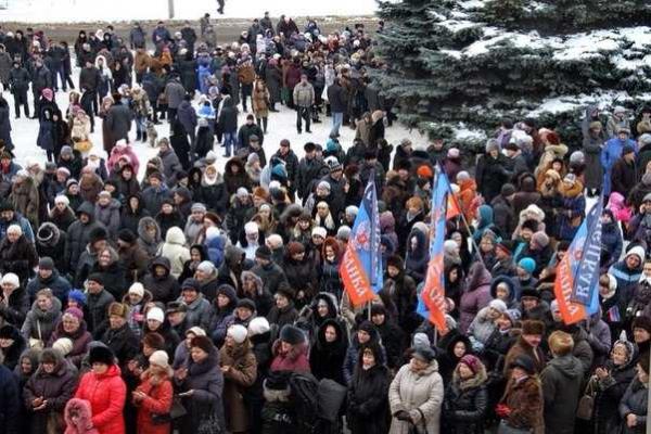 Митинг-ярмарку провели в Макеевке