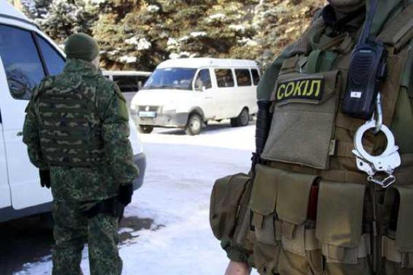 На Донетчине несут службу бойцы спецназа "Сокол" 