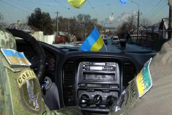 На Донетчине несут службу бойцы спецназа "Сокол" На Донетчине несут службу бойцы спецназа "Сокол"