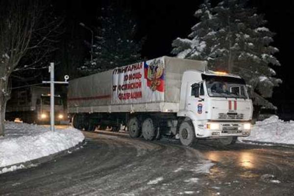 Очередной "путинский гумконвой" уже подъехал к Украине