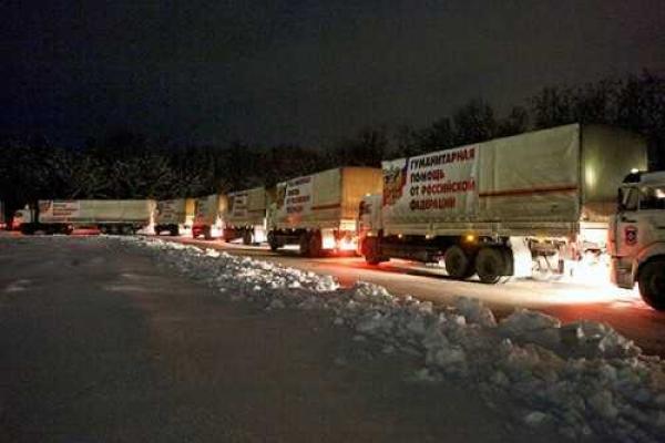 Очередной "путинский гумконвой" уже подъехал к Украине