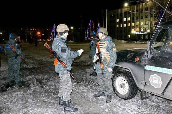 В Славянске к охране общественного порядка приступили нацгвардейцы со Львовщины В Славянске к охране общественного порядка приступили нацгвардейцы со Львовщины
