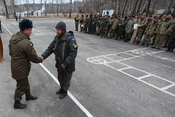 На ротацию из зоны АТО вернулись бойцы батальона "Донбасс" 