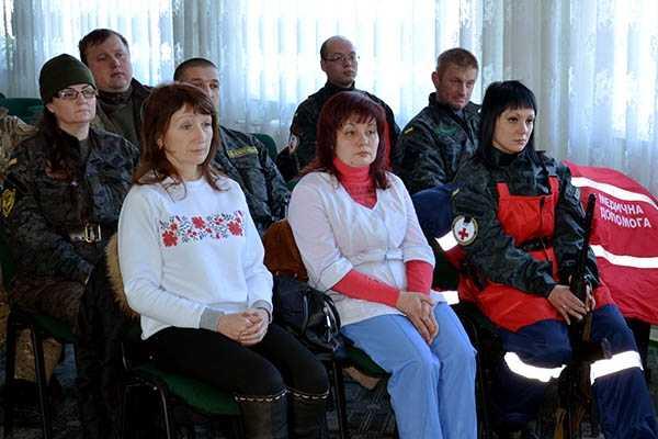 Медицинская рота нацгвардии прибыла на Донетчину Медицинская рота нацгвардии прибыла на Донетчину