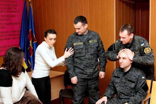 Для офицеров-психологов был проведен тренинг по оказанию помощи участникам АТО Для офицеров-психологов был проведен тренинг по оказанию помощи участникам АТО