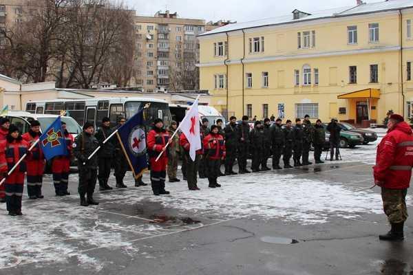 В зону АТО отправилась медицинская рота В зону АТО отправилась медицинская рота