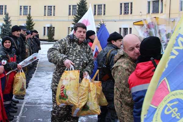 В зону АТО отправилась медицинская рота В зону АТО отправилась медицинская рота