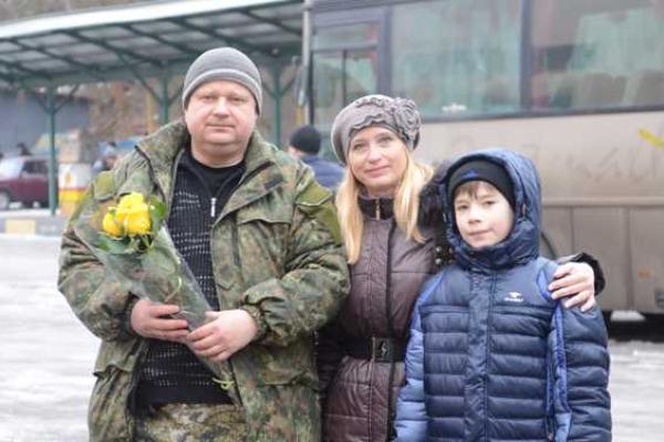 На Тернопольщине встретили милиционеров, которые находились в опасной командировке в зоне АТО На Тернопольщине встретили милиционеров, которые находились в опасной командировке в зоне АТО