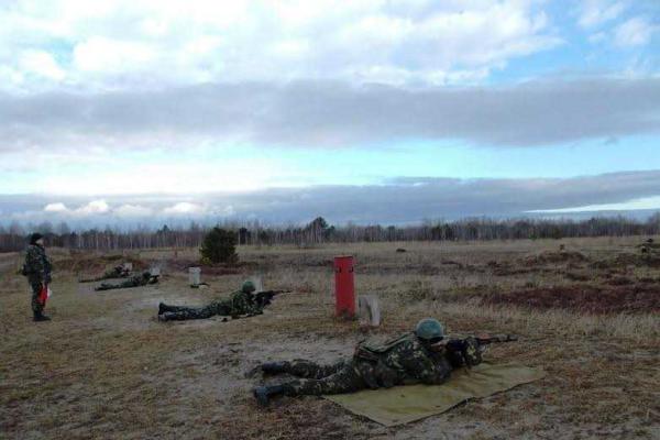 Военнослужащие совершенствуют боевое мастерство на Ровенщине