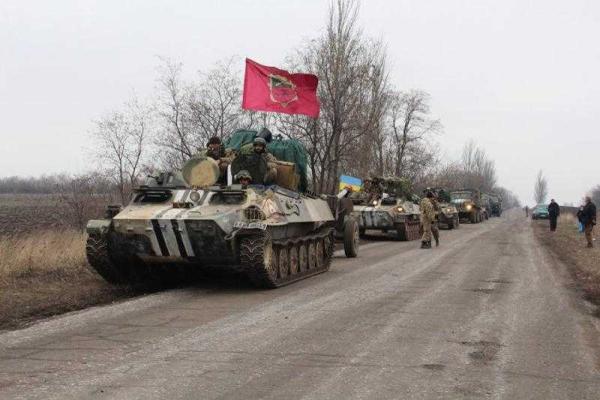 Силы АТО начинают отвод артиллерийских систем